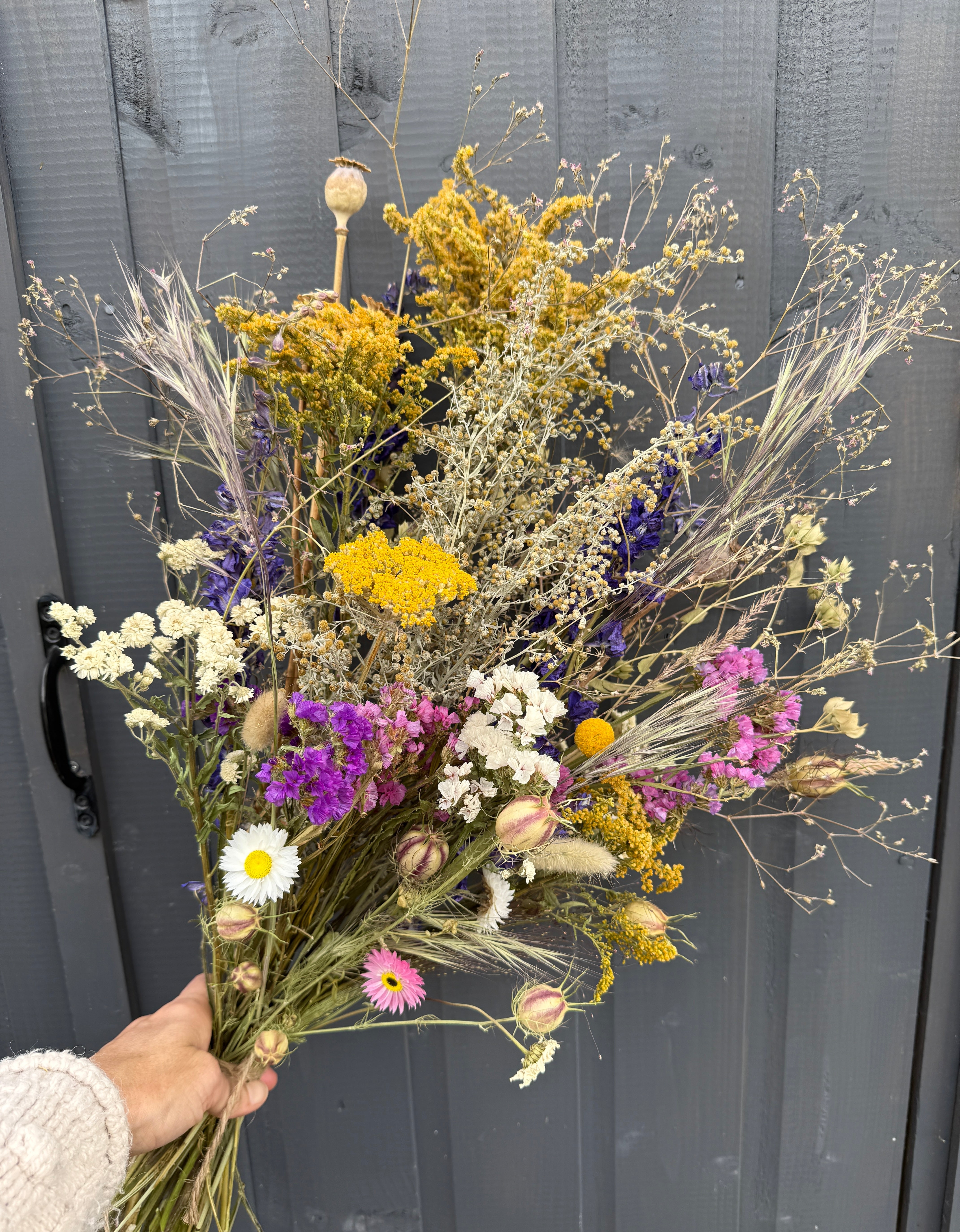 Dried Flower Bouquets Large - English Country Gardens