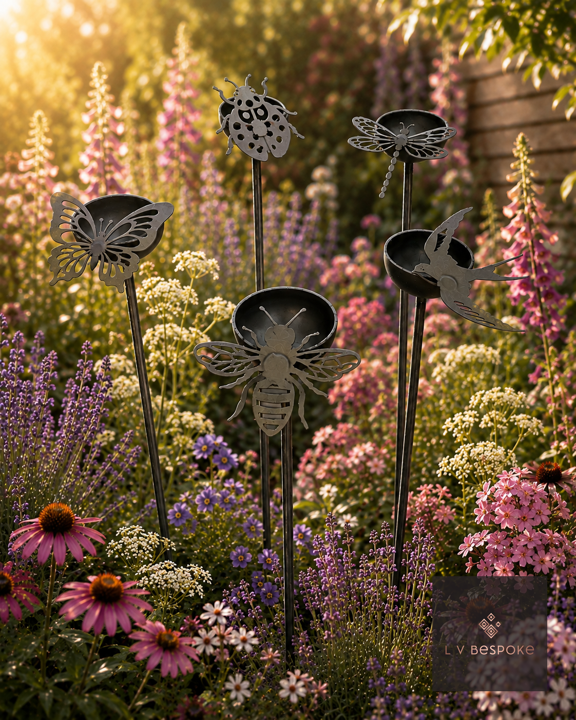 Cuppy Water and Seed Holder Ladybird - English Country Gardens