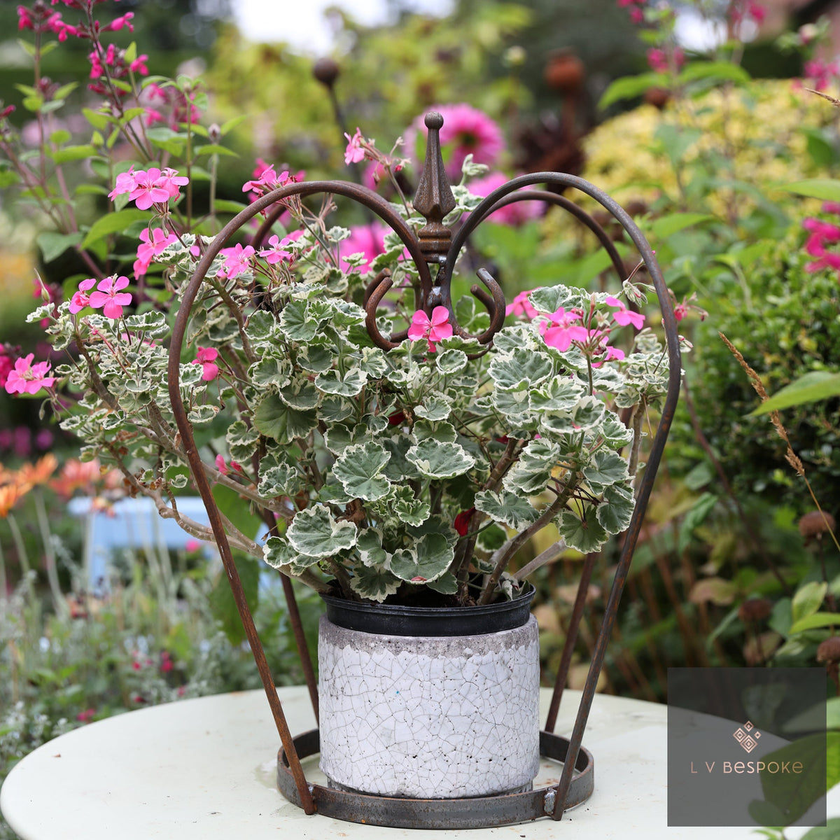 Decorative Crown Garden Feature - English Country Gardens