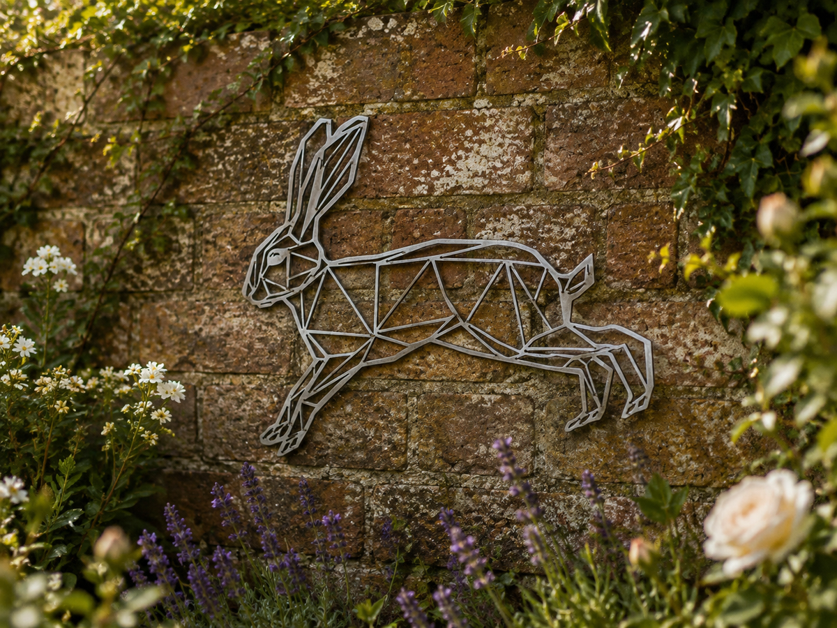 Geometric Animal Garden Wall Art - English Country Gardens