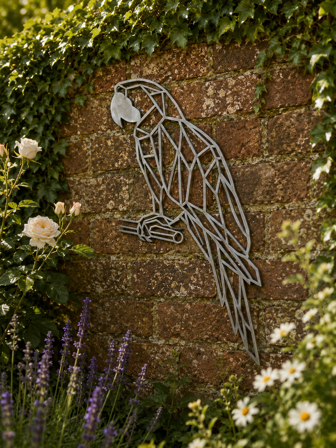 Geometric Animal Garden Wall Art - English Country Gardens