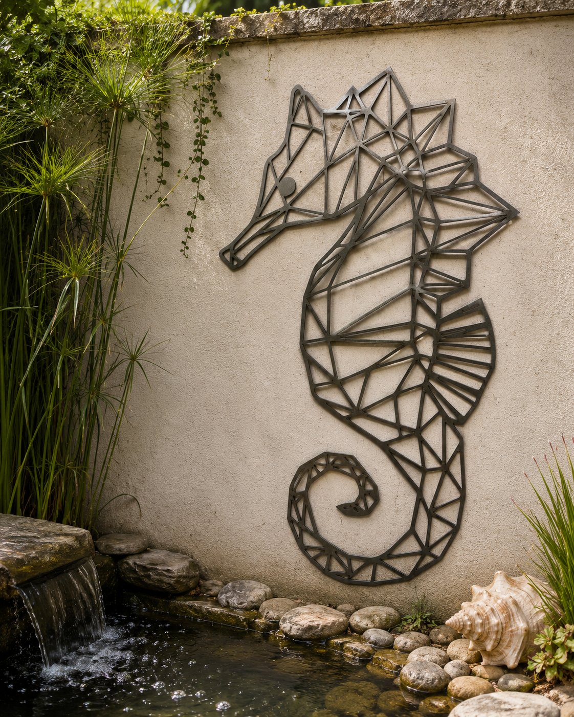 Geometric Animal Garden Wall Art - English Country Gardens