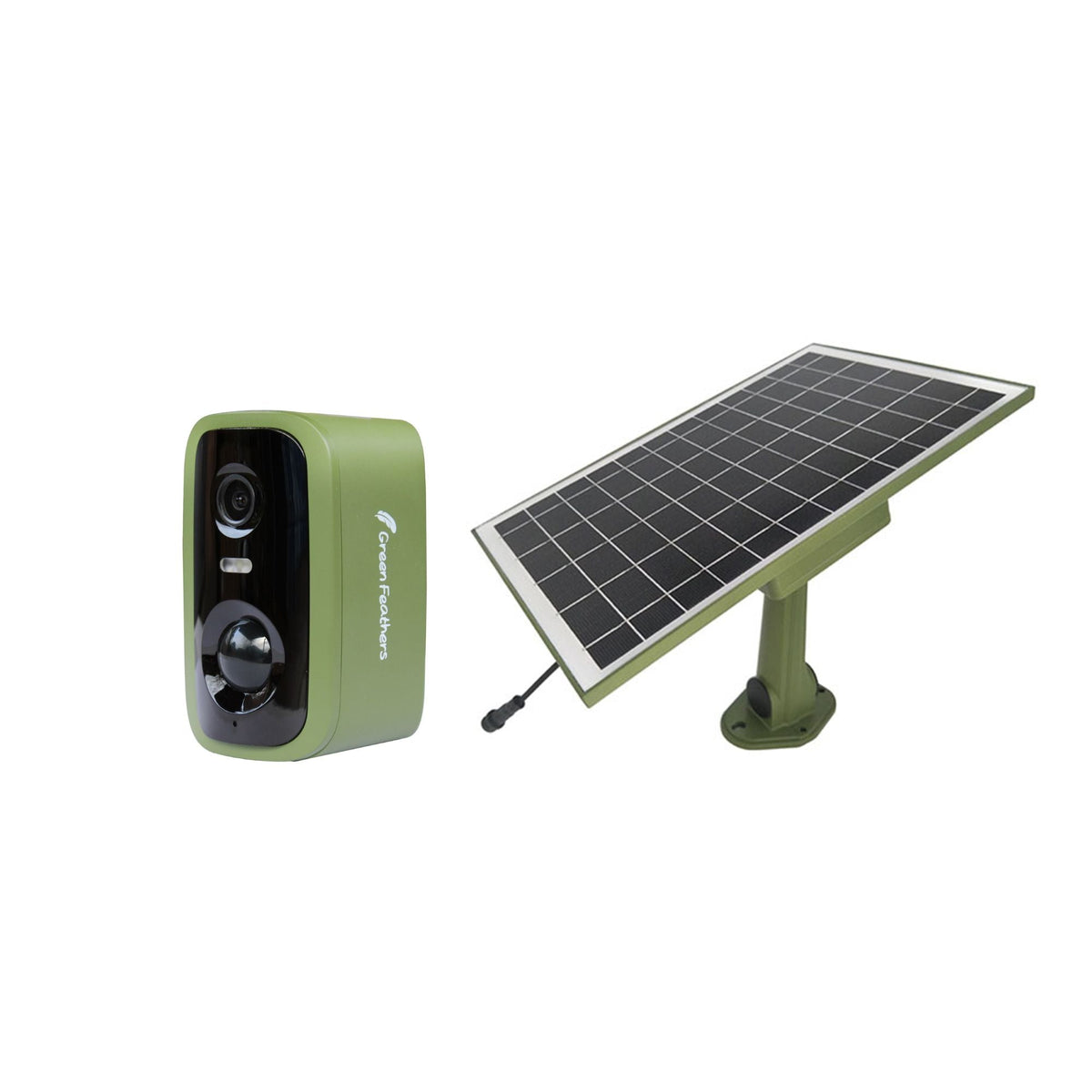 Add-on Wireless Solar Powered Bird Box Camera for Green Feathers 7 Inch Screen - English Country Gardens