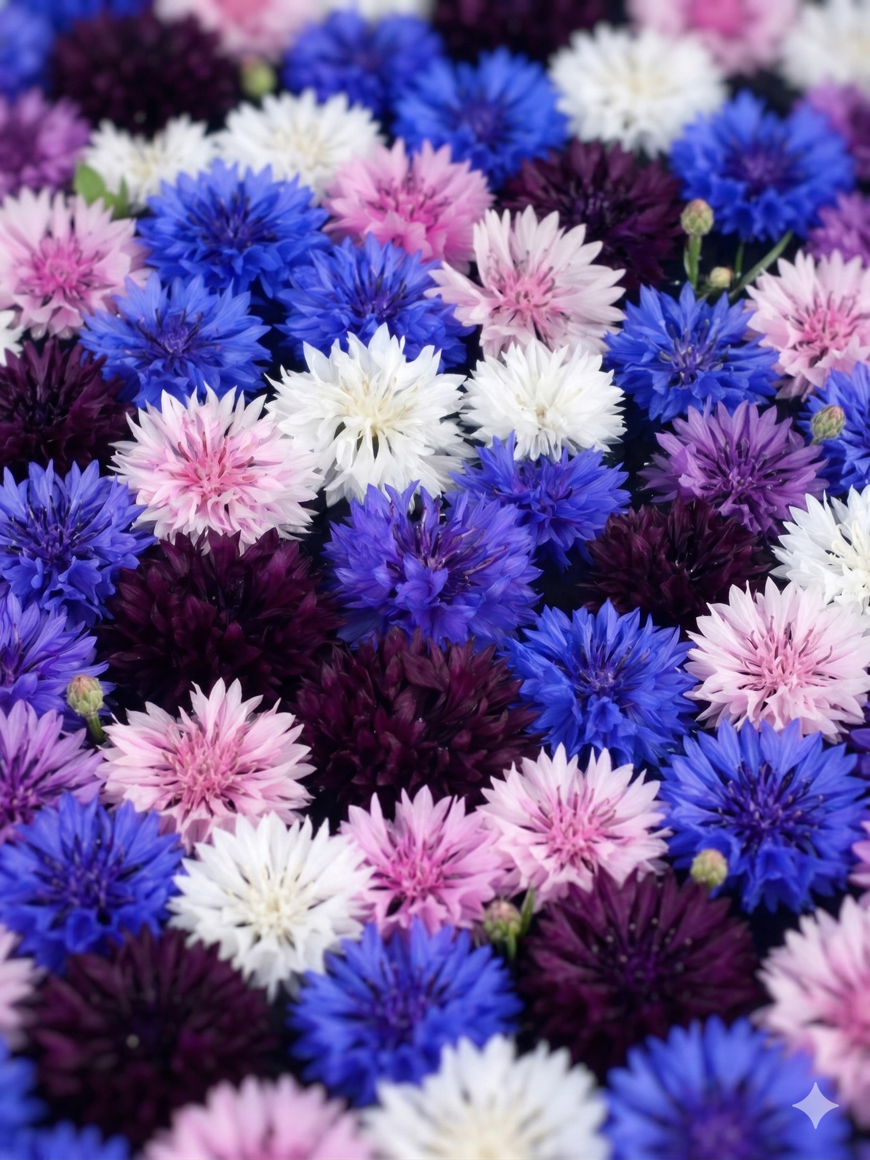 Cornflower Polka Dot Mixed