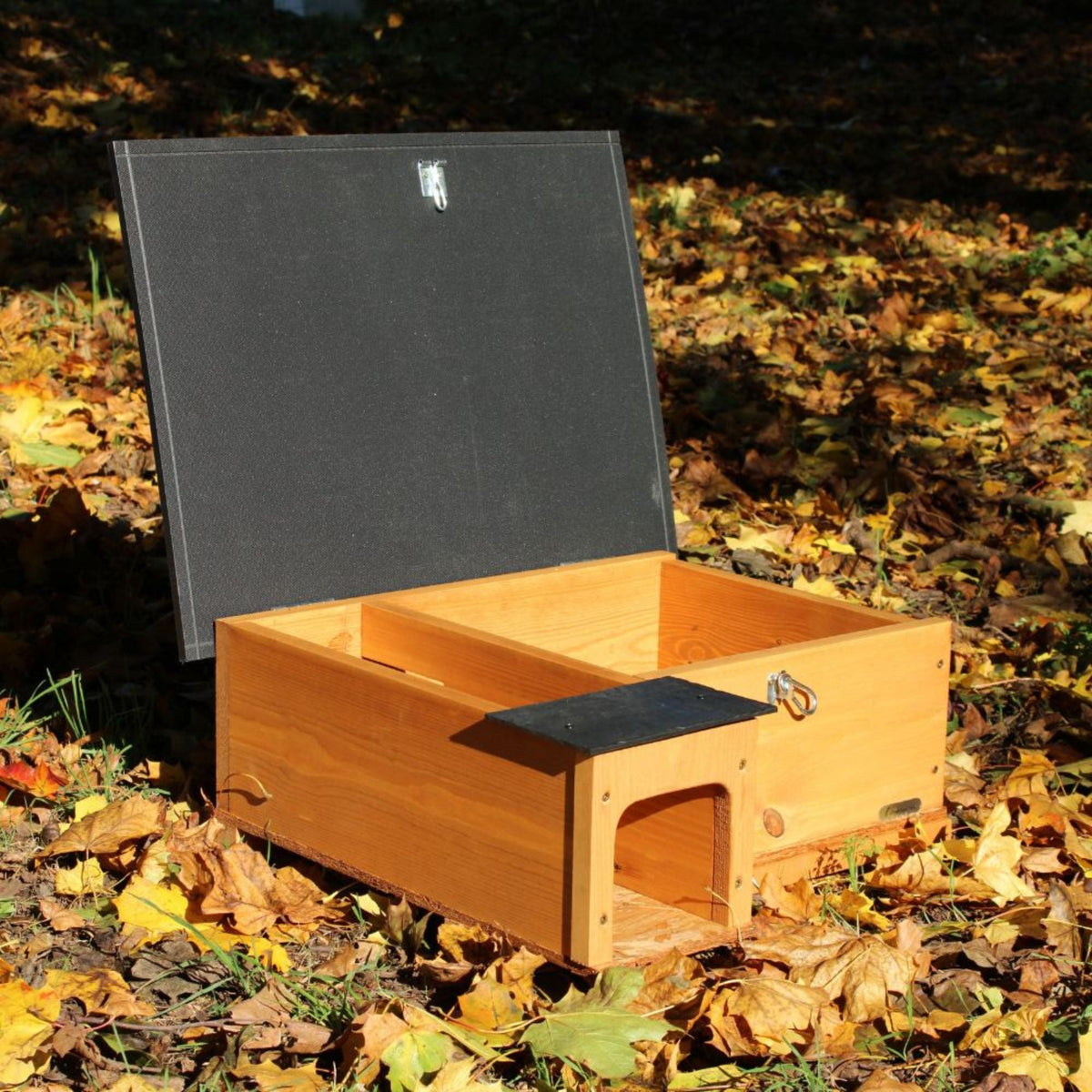 Golden Brown Hedgehog House - English Country Gardens
