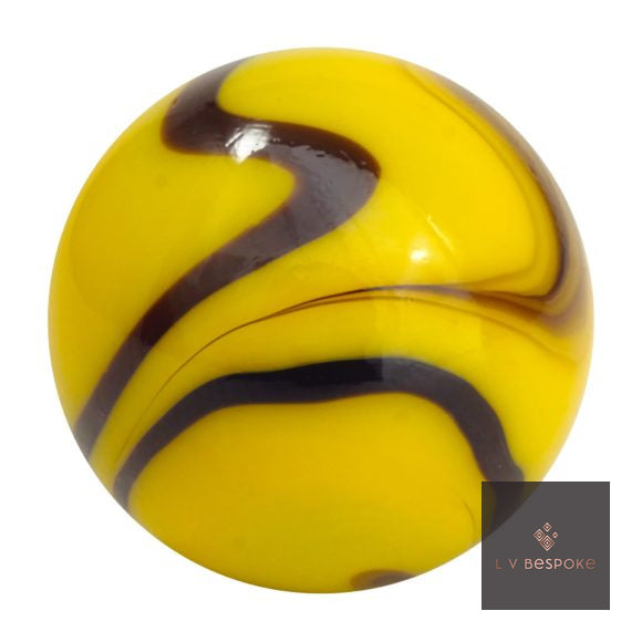 Marble Sun Catcher Garden Stake Bumblebee - English Country Gardens