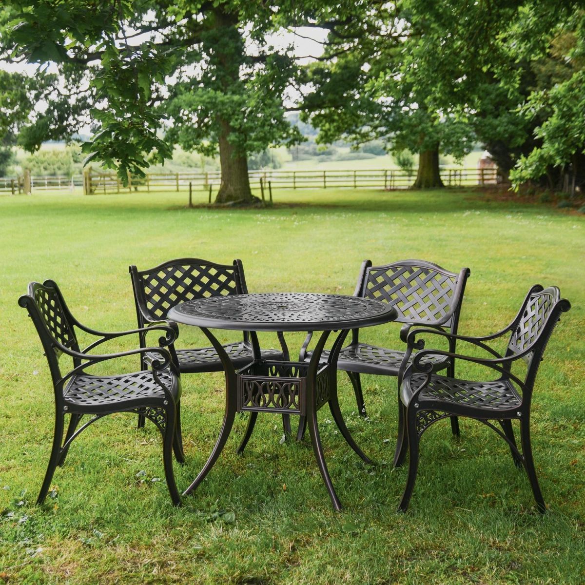 “Farleigh” Four Seater Furniture Set - Antique Copper