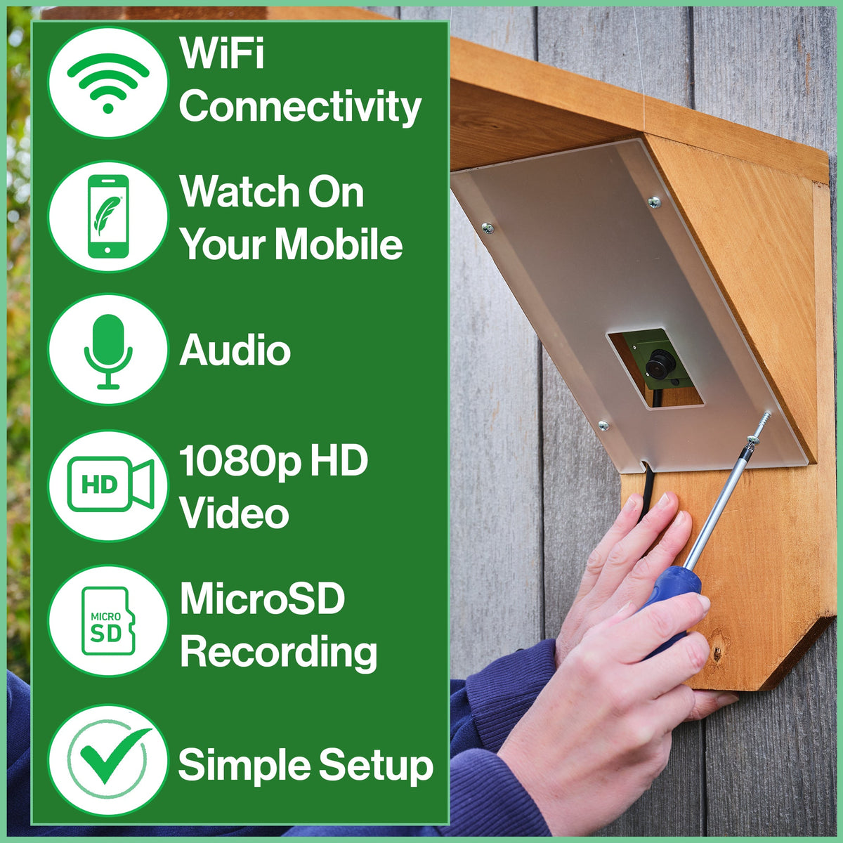 WiFi Bird Feeder HD Camera Pack - English Country Gardens