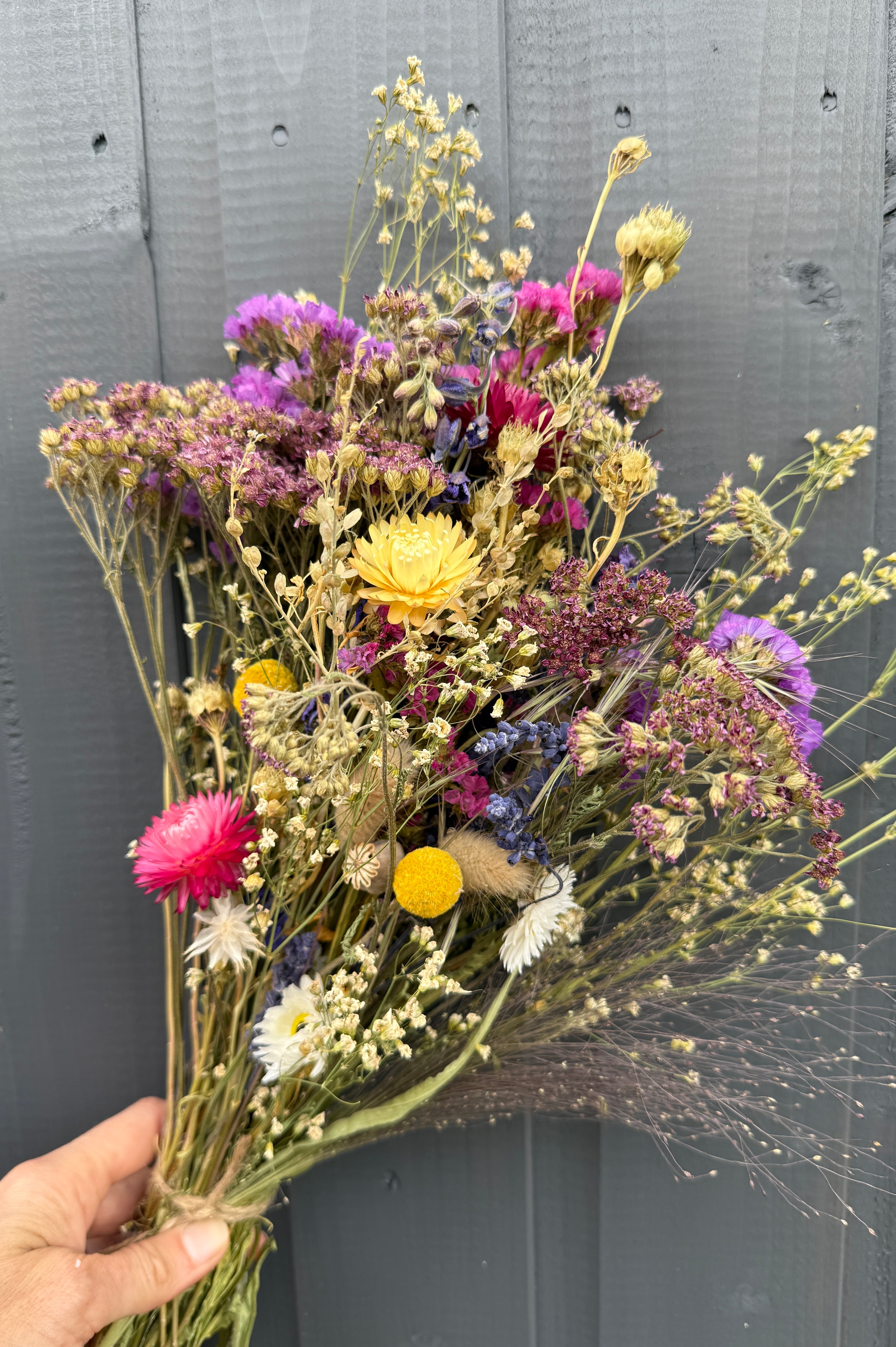 Dried Flower Bouquets - English Country Gardens