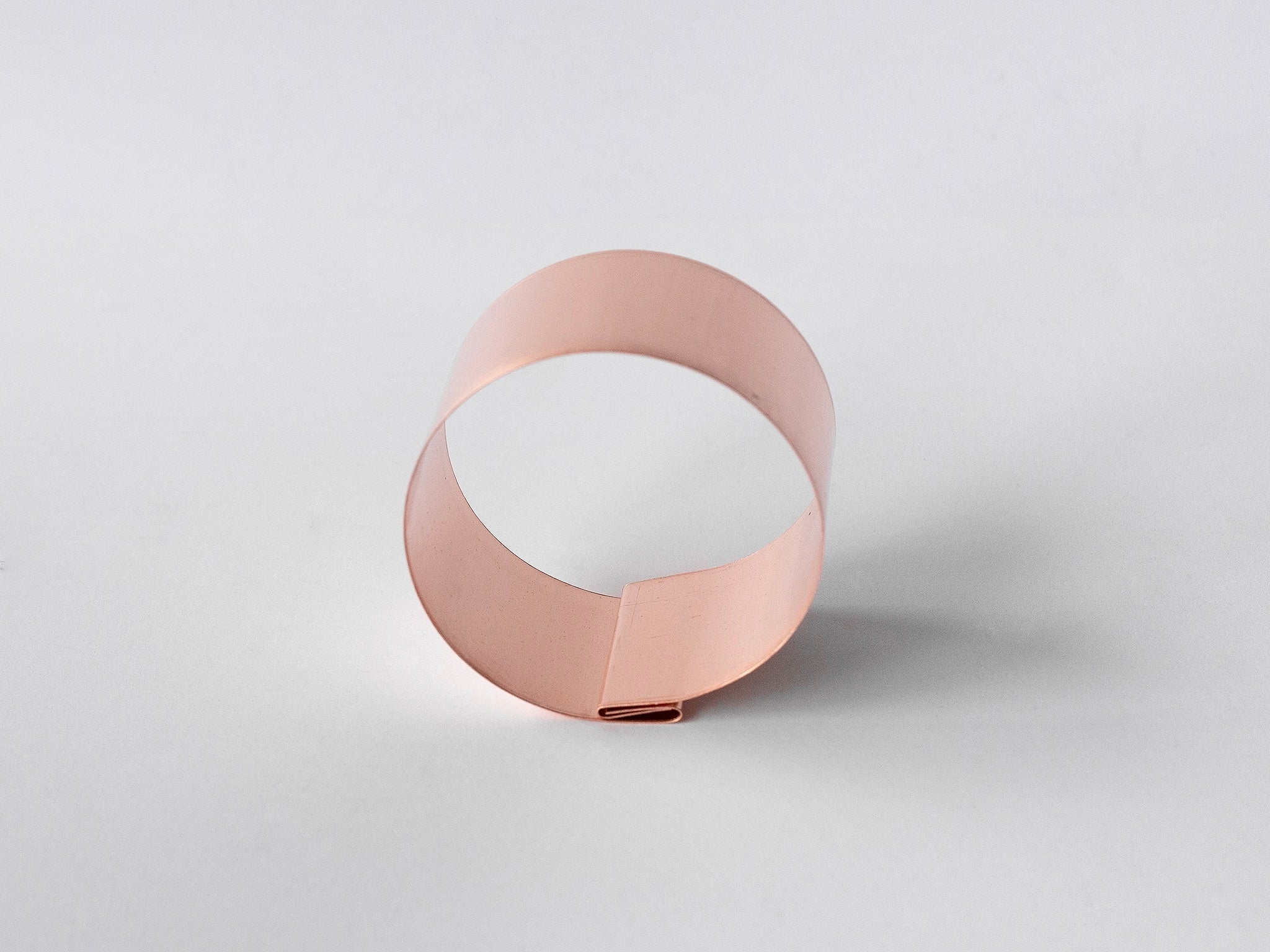 Heavy Duty Copper Plant Ring - 9cm