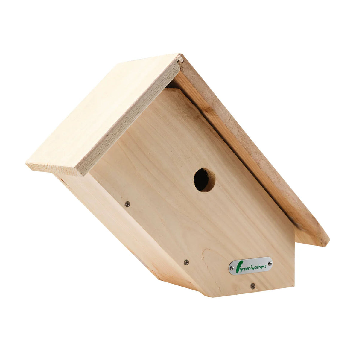 Handmade Wooden Side View Bird Box - English Country Gardens