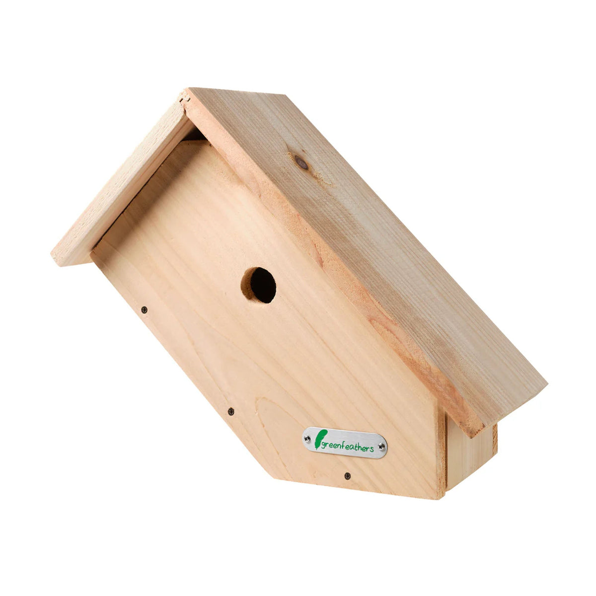 Handmade Wooden Side View Bird Box - English Country Gardens