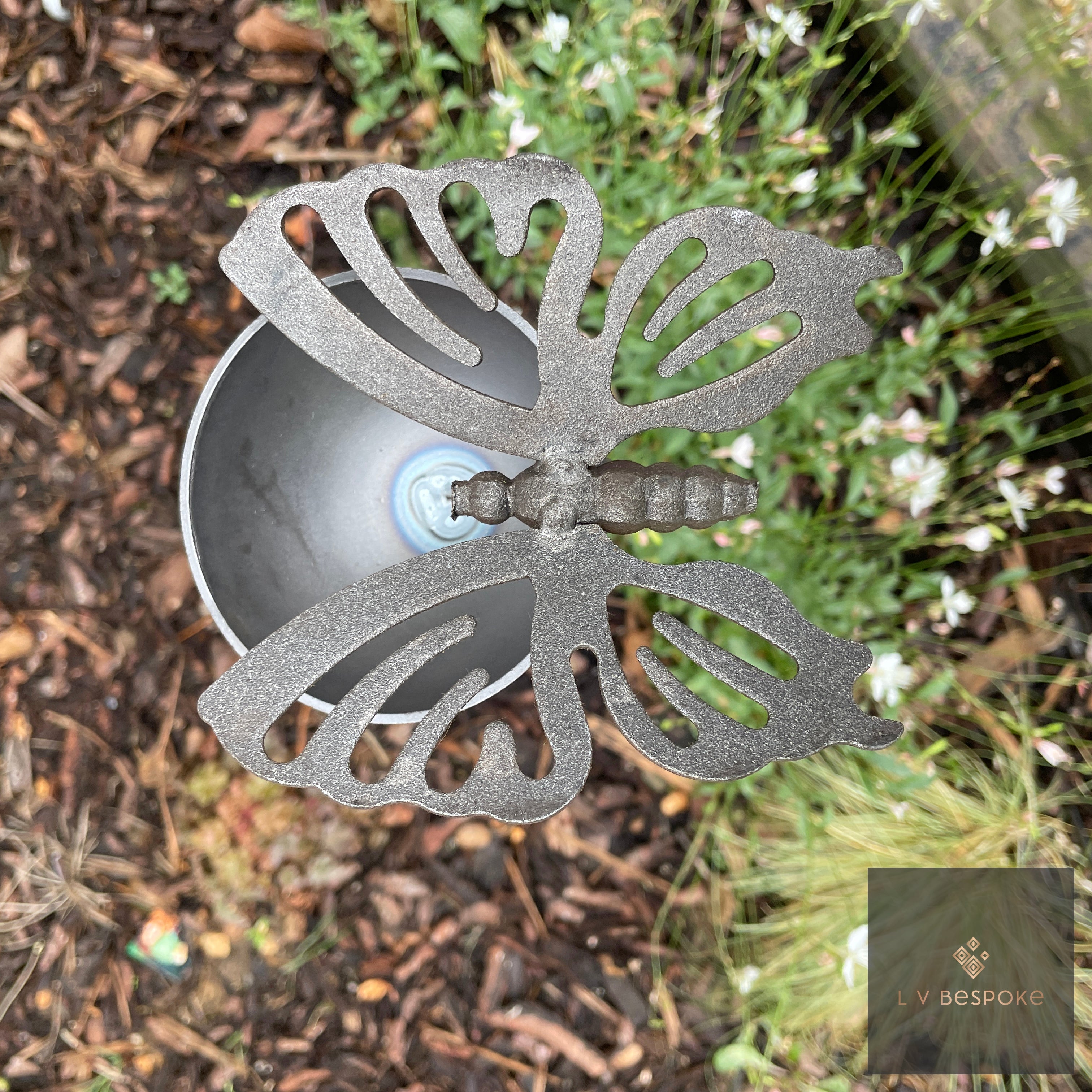 Decorative Bee Drinker | Handcrafted Steel Garden Feature