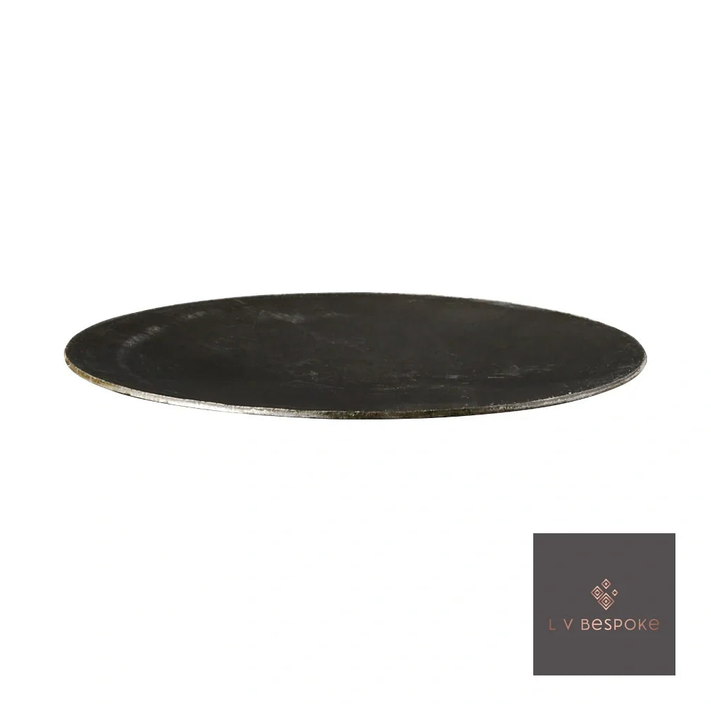 VIBee Bee Drinker | Handcrafted Steel Wildlife Garden Feature Plain Flat Dish - English Country Gardens
