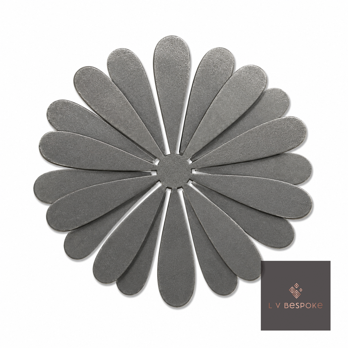 Tall Mixed Floral Garden Stakes | Handcrafted Steel Daisy - English Country Gardens