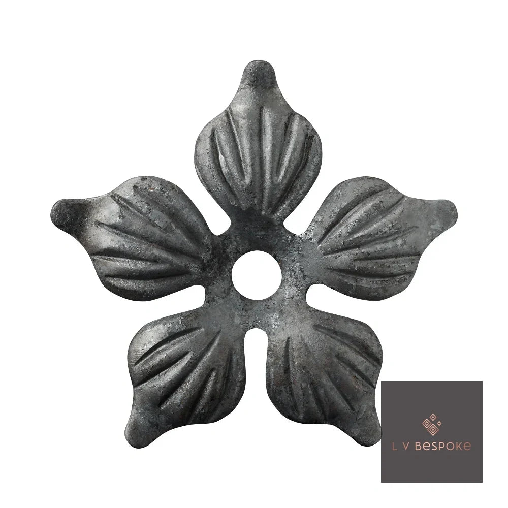 Tall Mixed Floral Garden Stakes | Handcrafted Steel Flower 1 - English Country Gardens
