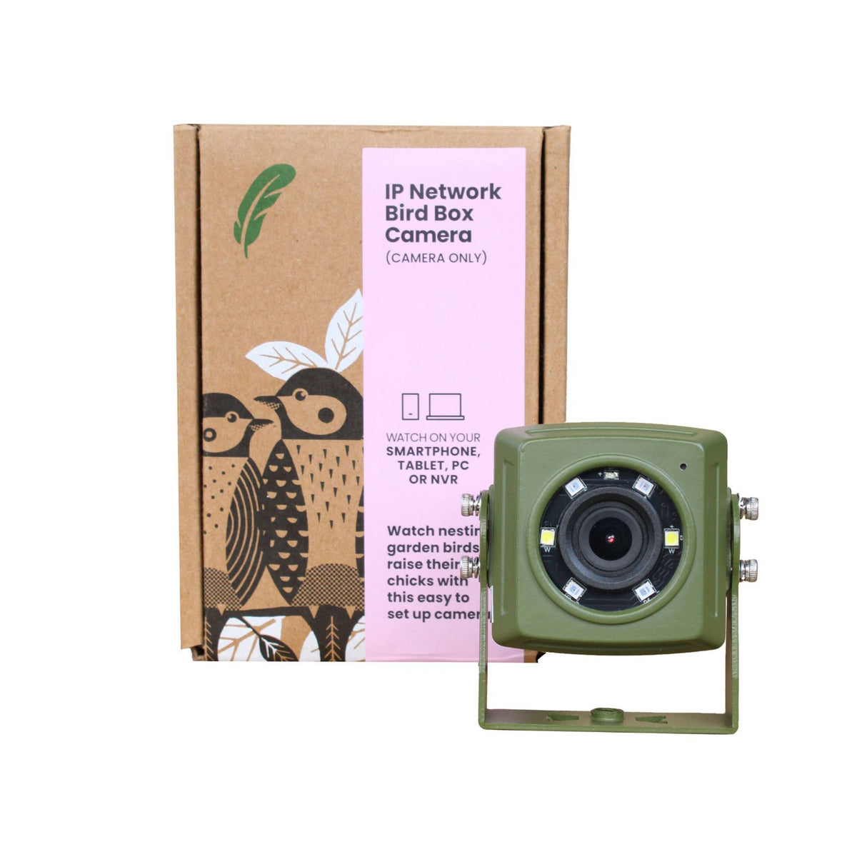 1080p Wired Bird Box & Wildlife Camera with 64GB Card - English Country Gardens