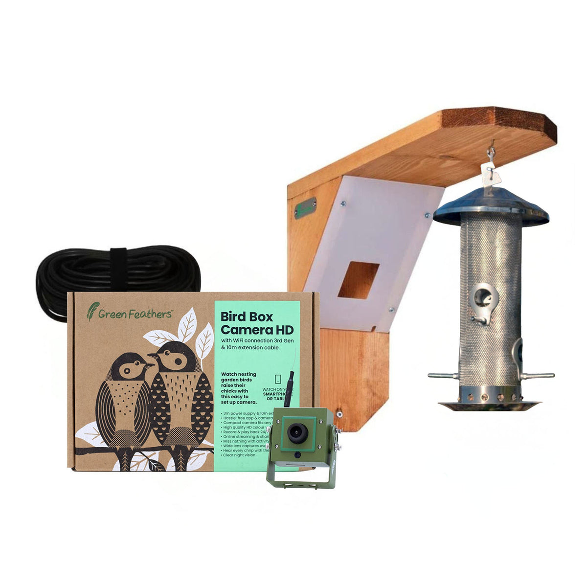 WiFi Bird Feeder HD Camera Pack Complete Pack - English Country Gardens