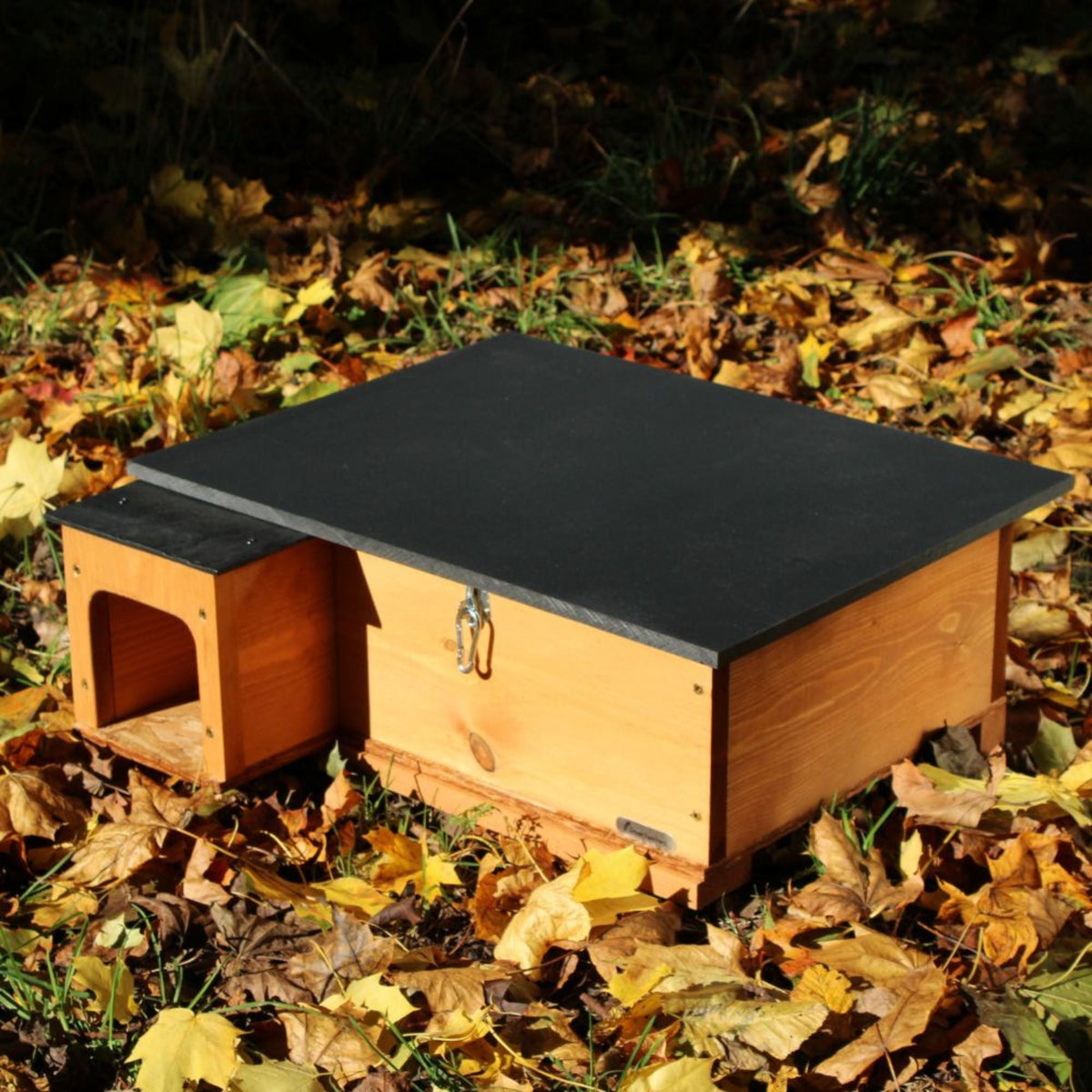 Golden Brown Hedgehog House - English Country Gardens