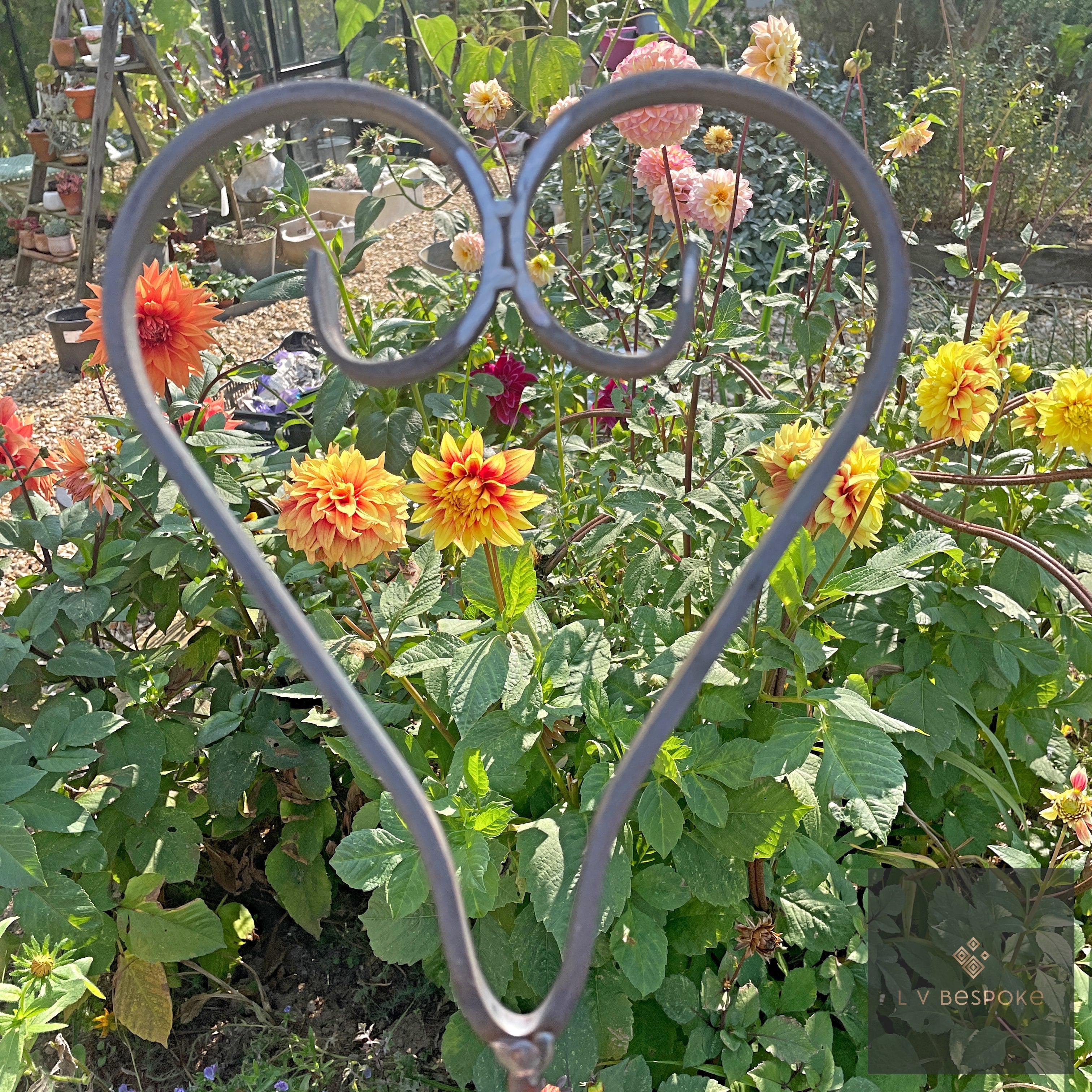 Heart Shaped Plant Support & Garden Feature