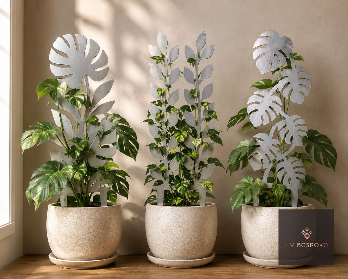 Indoor Plant Support Tropical Leaf Plant Support - English Country Gardens