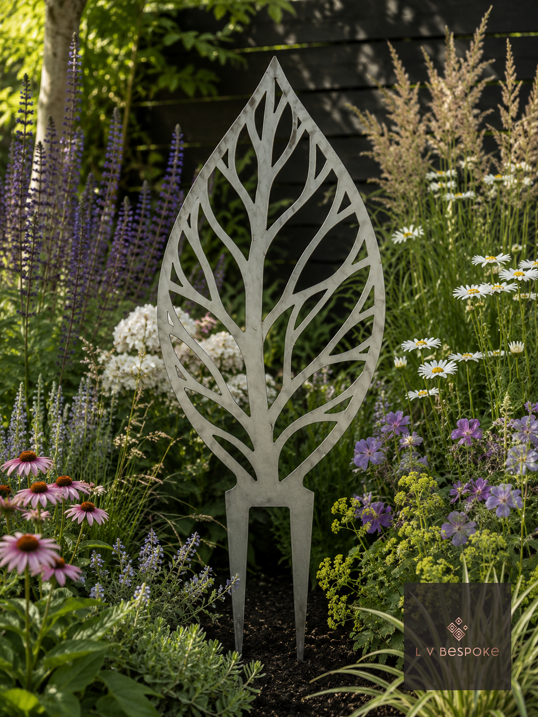 Leaf Stakes and Garden Wall Art Leaf Garden Stake - English Country Gardens