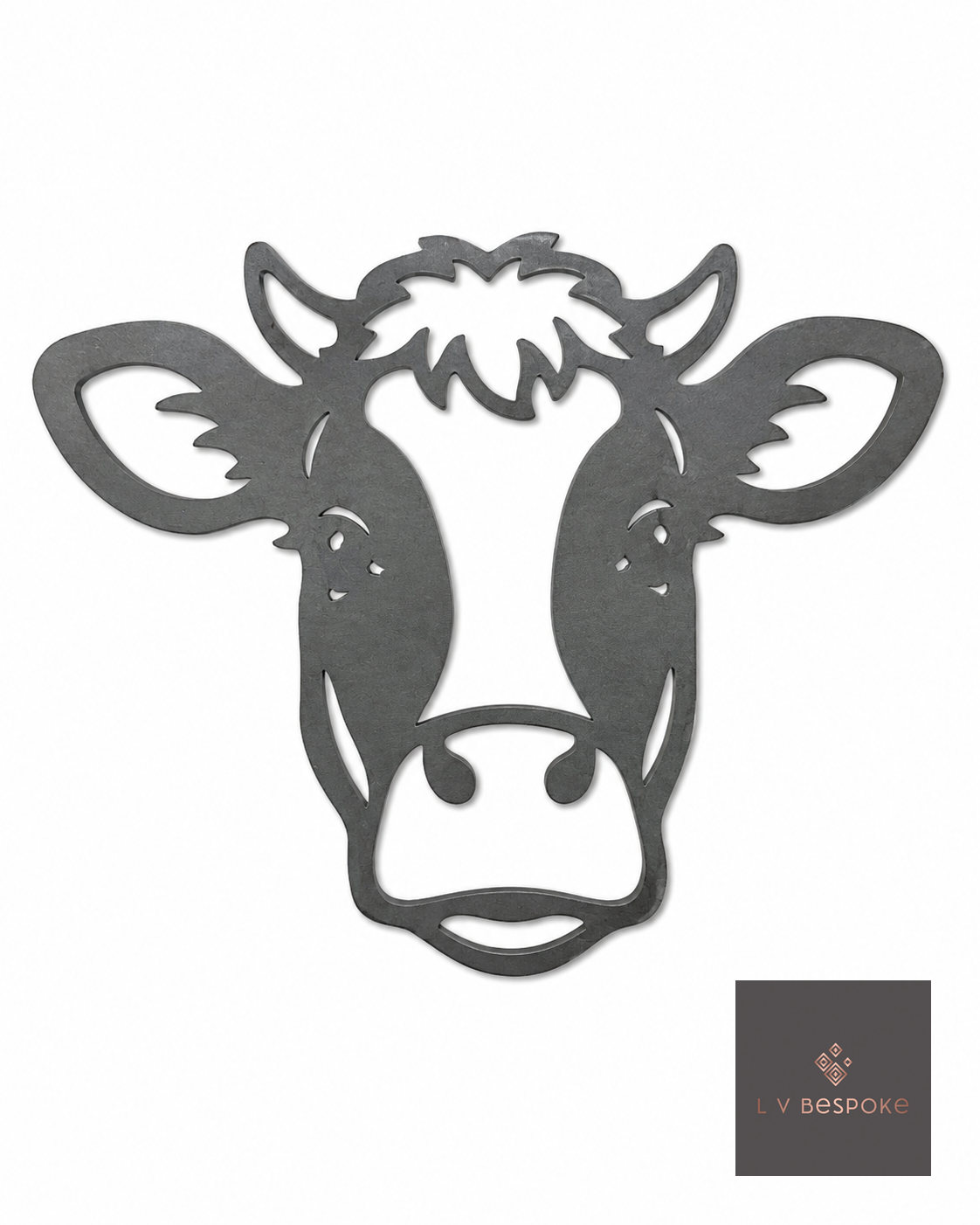 Individual Plant Support Stakes | Handcrafted Steel Cow - English Country Gardens