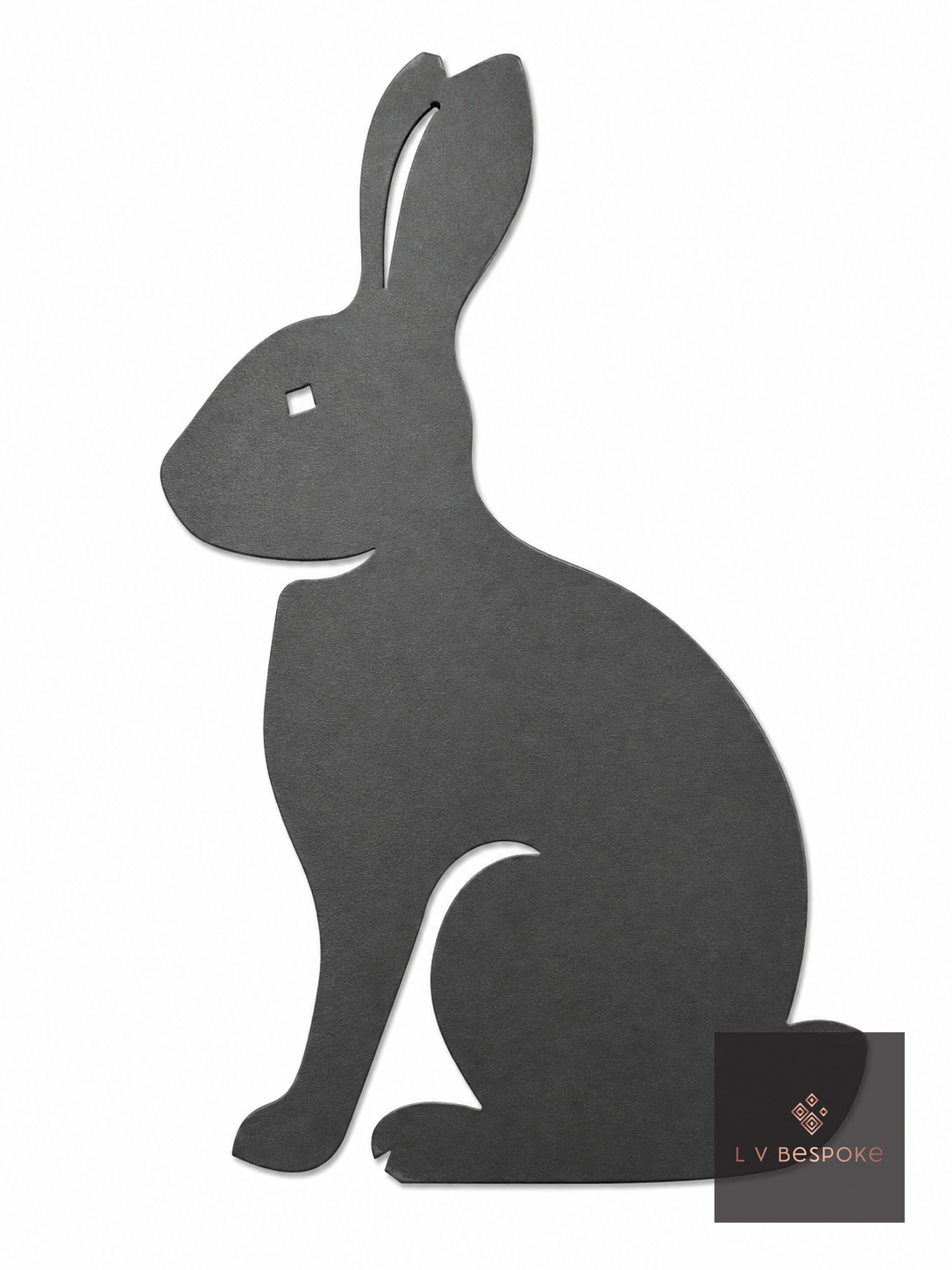 Individual Plant Support Stakes | Handcrafted Steel Hare - English Country Gardens