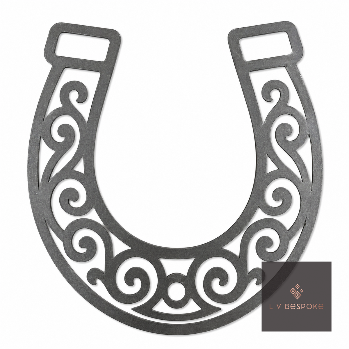 Individual Plant Support Stakes | Handcrafted Steel Horseshoe - English Country Gardens