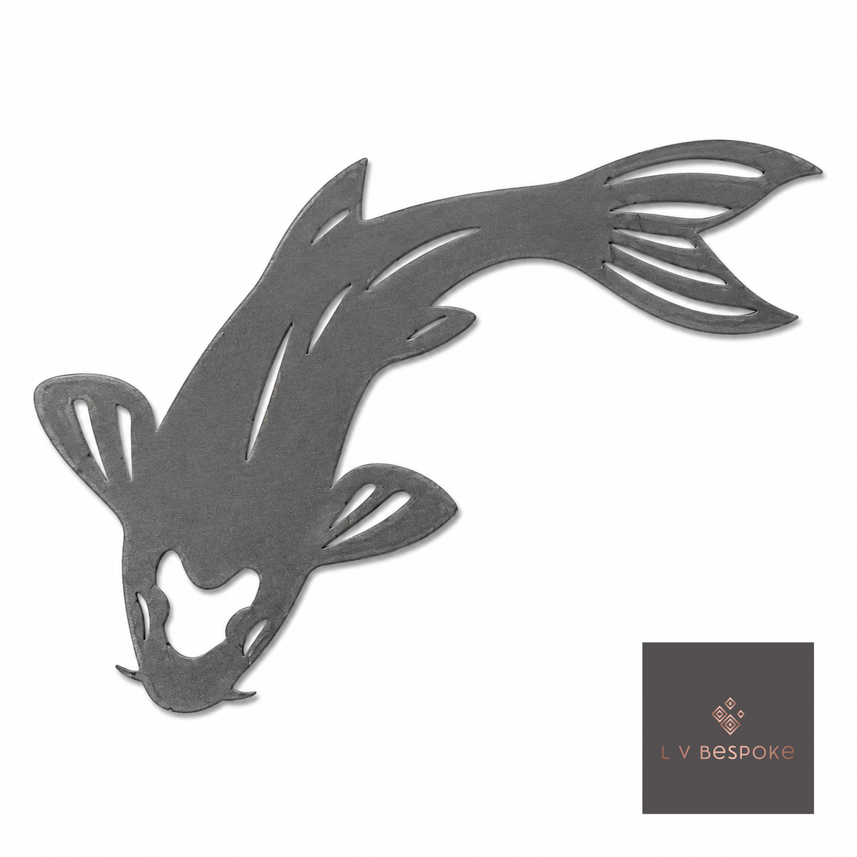 Individual Plant Support Stakes | Handcrafted Steel Koi - English Country Gardens