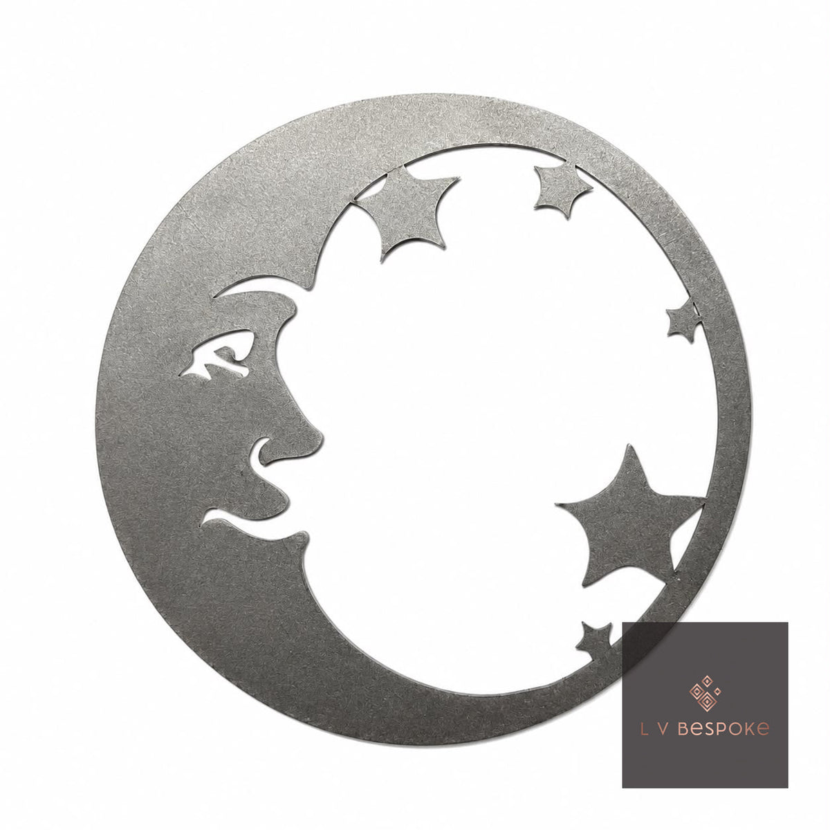 Individual Plant Support Stakes | Handcrafted Steel Moon and Stars - English Country Gardens