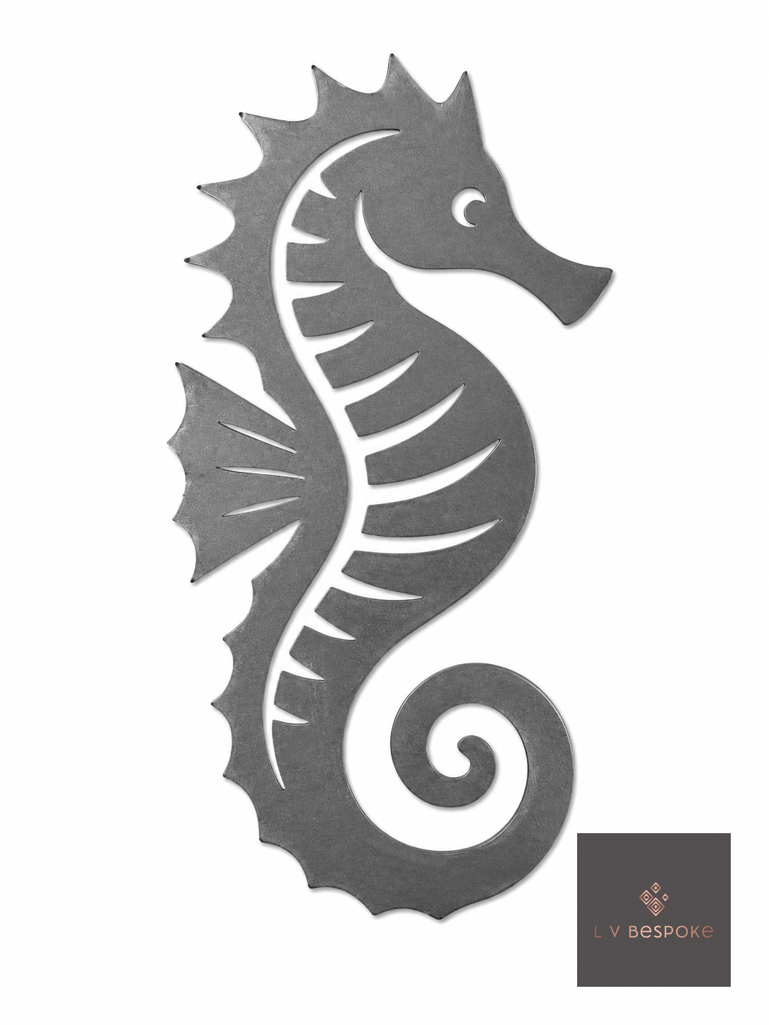 Individual Plant Support Stakes | Handcrafted Steel Seahorse - English Country Gardens