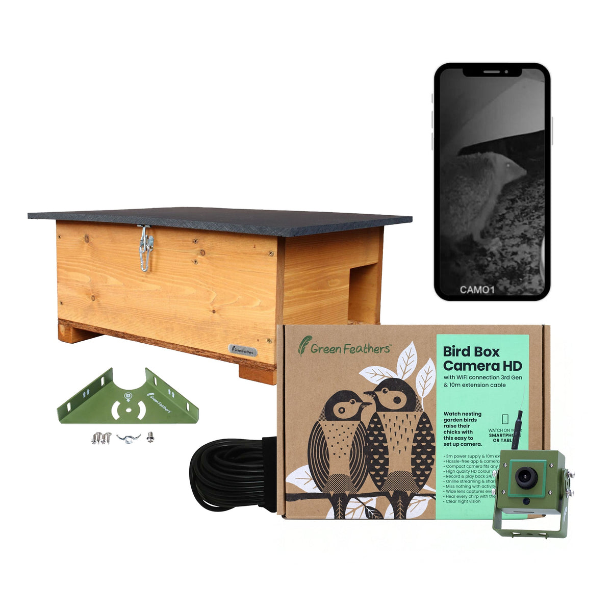 WiFi Hedgehog Box HD Camera Pack House - English Country Gardens
