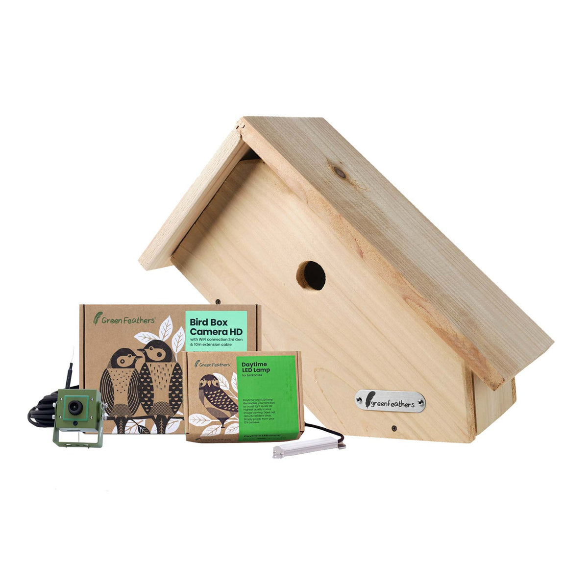 WiFi Side View Bird Box Starter Pack - English Country Gardens