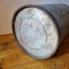 Vintage 10 gallon milk churn with lid - approximately 28" x 14" - Image 2