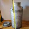 Vintage 10 gallon milk churn with lid - approximately 28" x 14" - Image 7