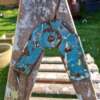 characterful vintage step ladder hinge