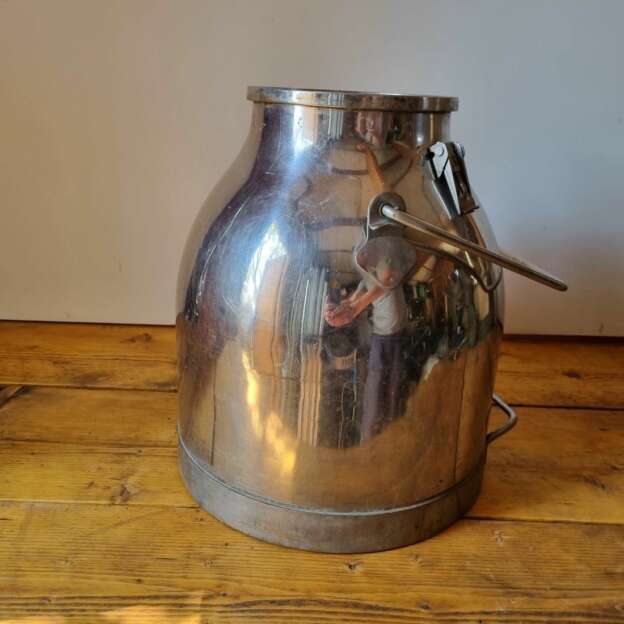 Stainless milking churn bucket pail 2 of 2